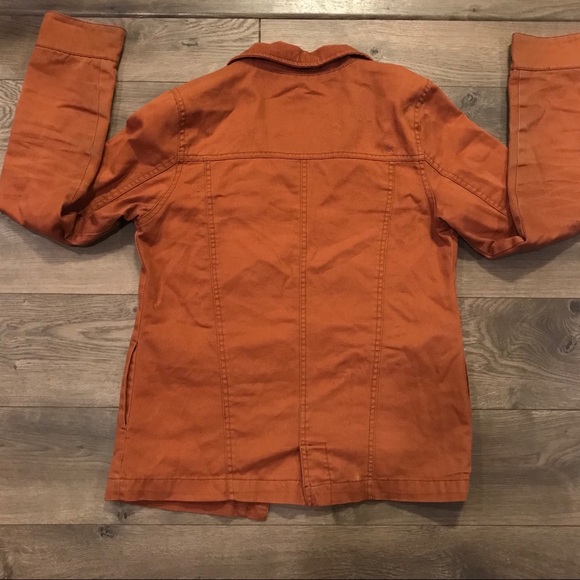 RVCA Rust Military Canvas Jacket - Picture 11 of 14